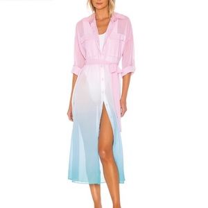 Rococo Sand x Revolve Ciel Shirt Dress - Small